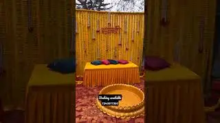 haldi program Pooja event sikar #event #eventplanner #haldi #dj #tent #tech #technical #studio