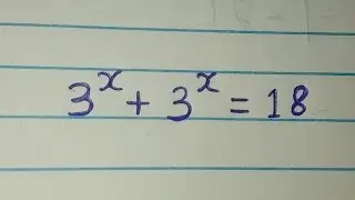 Exponential Equation | African University Test | Olympiad Mathematics Trick 