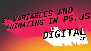 p5.js part 2: introducing variables to make an animation