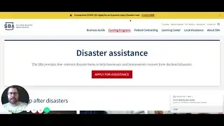 SBA Disaster Loan Application STEP BY STEP (FULL WALKTHROUGH)