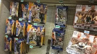 WWE ACTION INSIDER: Kmart wrestling figure aisle! Elite 29, SSH, bobbleheads TNA IMPACT figures