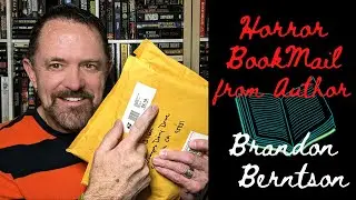 Brandon Berntson Horror Book Mail #booktube  #horrortube #YAHorror #scary #Boone #ChristmasHorror