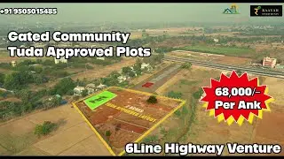 ✨⚡6 Line Highway🏗️100 Feet Master Plan Road in Venture🌟Invest in the Future Today🌟🌳🍃Pollution-free✨
