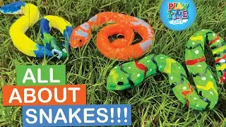 We Made Salt Dough SNAKES!!! | Why Do Snakes Stick Out Their Tongues? | Learn about Snakes for Kids