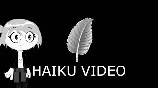 Haiku Video logo in Noir