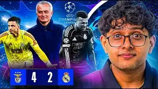 I DONT RECOGNISE THIS REAL MADRID!! BENFICA 4-2 LEVANTE! CRAZY UCL NIGHT!!