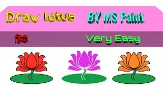 lotus by ms paint