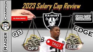 Can the Raiders Afford to Keep Their Superstars in 2023? | Salary Cap Review