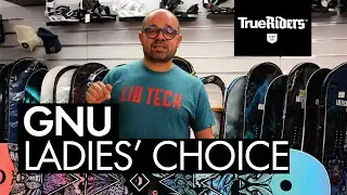 GNU Ladies Choice Snowboard review 23/24 (TrueRiders Snowboard Science shorts)