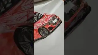 drawing a realistic car inspired by Artville.can we get to 200subs🥺 #Artville #trend #car 🚗🤯😮
