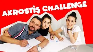 AKROSTİŞ CHALLENGE EN KOMİK AKROSTİŞİ KİM YAZDI