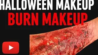 Halloween Burn Makeup Tutorial | Realistic SFX Wound Look!