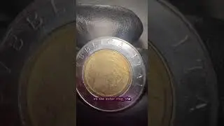 Rare 1994 Italy 500 Lire coin in excellent condition. Kindly subscribe and thanks for watching 