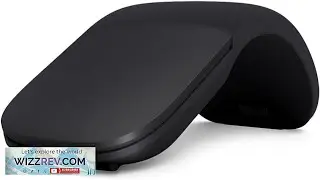 Microsoft Arc Mouse Black. Sleek Ergonomic design Ultra slim and lightweight Bluetooth