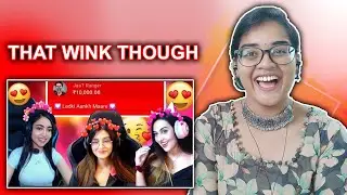 Eye Wink Challenge to Beautiful Girl Streamers REACTION | ft. @PAYAL GAMING | JaaT Ranger | Neha M.
