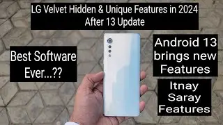 LG Velvet Hidden and Unique in 2024 after Android 13 update price in Pakistan just 40k PTA Approved