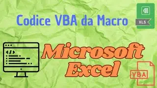 Codice VBA da Macro