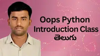 OOPS Python in Telugu| Abstract python telugu, Inheritance python telugu ,polymorphism pythontelugu 