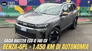 Dacia Bigster ECO-G: con il GPL il risparmio è servito!