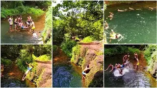 कोकणातील तलावात पोहण्याची मजा 😍😃|kokan premi vikrant|#vlog #kokan #pond #swimming #water #friends