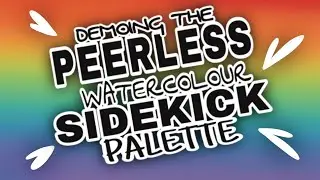 The Greatest Watercolour Travel Palette EVER?! || Peerless Waterolour Sidekick DEMO.