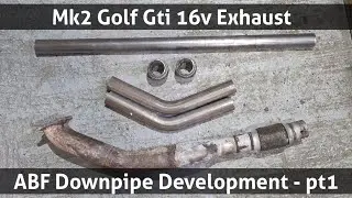 Mk2 Golf Gti 16v - ABF Downpipe Development -pt1