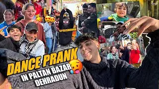 Dance Prank in Paltan Bazar || Spiderman ne kiya Boom Baam Dance 🔥🤣