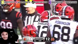 Cleveland Browns vs. Bengals Game Highlights | NFL 2025 Season Week 18 - NONSTOP.GAVIN REACTION !