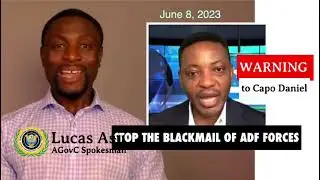The ADF/AGovC spokesman sends a stern warning to Capo Daniel. The brawl rages on  Ayabas group