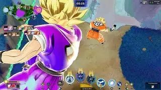 DRAGON BALL GEKISHIN SQUADRA S1 Gohan Kid and Goku mirror lane