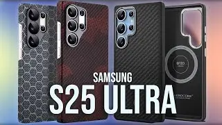 Aramid Fiber cases for Galaxy S25 Ultra (Spigen, Erbord, Benks)
