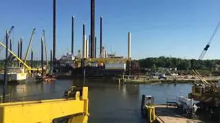 Walter Cure Elevator - Liftboat Launch