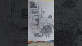 shiv mandir 🙏😍|| #harharmahadev #sketch #viral #art #temple