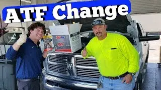 Замена трансмиссионной жидкости AMSOIL ATF для Ram 2500 HD 2012 года