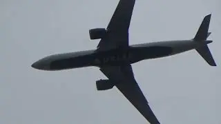 Delta Air Lines Airbus A330-941 N404DX DL3 descending over Clewer