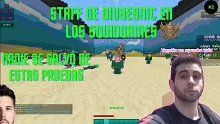 SQUID GAME con STAFF del servidor de Vegetta777 (DiosesMC) | Caos total #2