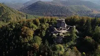 Wingen - Ch&acirc;teau du Hohenbourg (en Loewenstein)