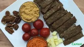 Crackers with Hemp Seeds by CANAH