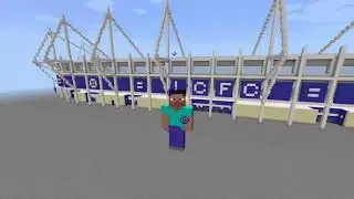 Minecraft King Power Stadium. Leicester City FC (built by prefxdesigns)