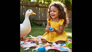 best heart touching AI videos duck video#🥹🥰