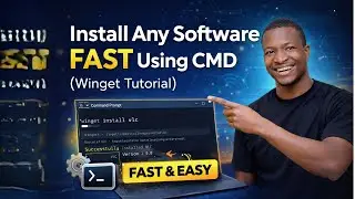 Install Any Software FAST Using CMD (Winget Tutorial)