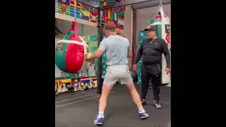 CANELO LANDS BOMBS LIKE A BEAST IN PREPARATION FOR DMITRY BIVOL