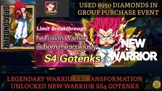 Universe Savior Legendary Fighter Got SS4 Gotenks Fury Fighter Skills Arena Fight - 8950 Diamonds GP
