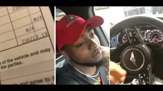Davido Shows Off The Receipt Of His New Bentley In Atlanta USA