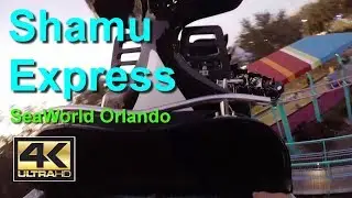 SeaWorld Orlando Shamu Express Roller Coaster On Ride 4K Ultra HD POV GoPro