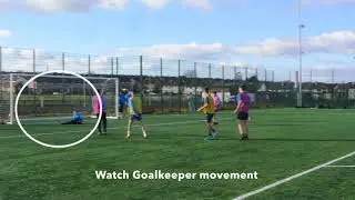 Goalkeeper shot stopping, with Tony Elliott