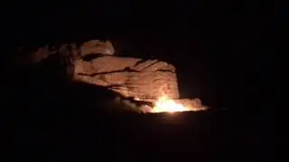CRAZY HORSE MEMORIAL NIGHT BLAST *From 1,000 feet away*