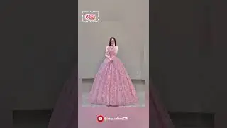 Choose your cute pink gown💖🎀👑|#girlyvibes #pinkgown #pinkoutfits #cuteoutfits #girlygirl #aesthetic