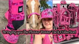 Behind the Scenes: The Flower Power Horse Tack Collection 