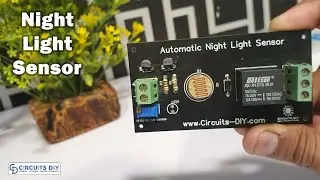 Automatic Night Light Dark Detector Electronics Project